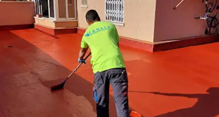 Impermeabilizacion de terraza en Barcelona Tomasa
